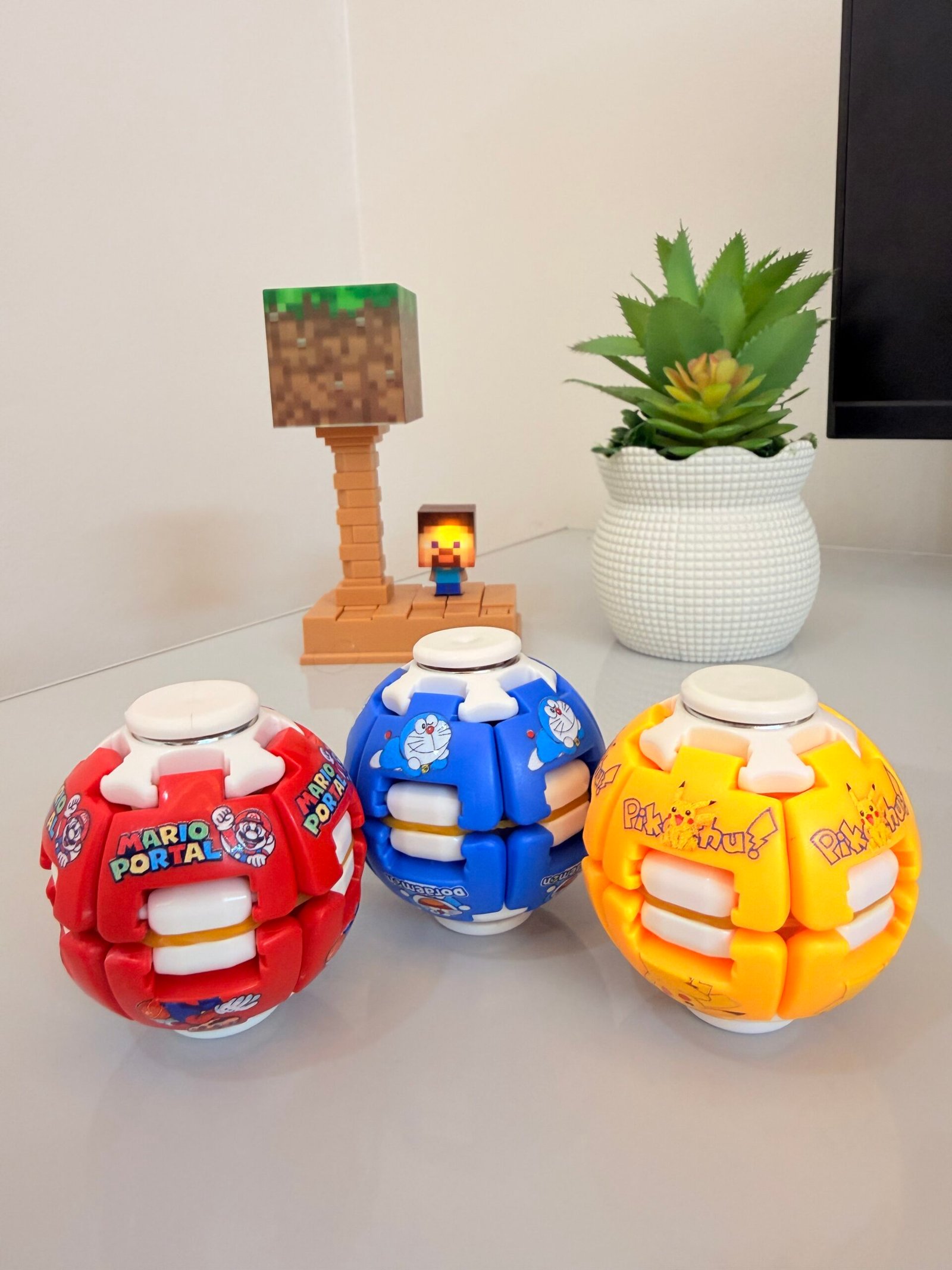 3D Spinner Ball with LED Light